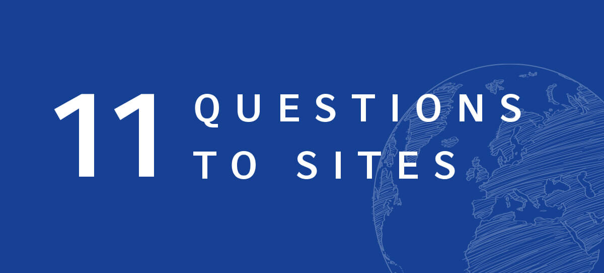 11 questions to sites